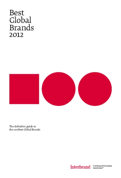 Best Global Brands - 2012 (Interbrand) | Ranking The Brands