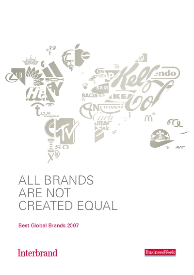 Best Global Brands - 2007 (Interbrand) | Ranking The Brands
