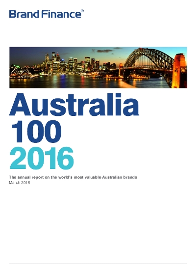 Finance Australian Top 100 - 2016 (Brand Finance) | Ranking The Brands